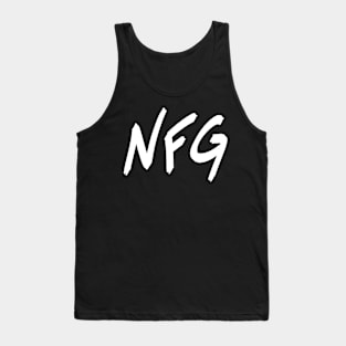 NFG White A Tank Top